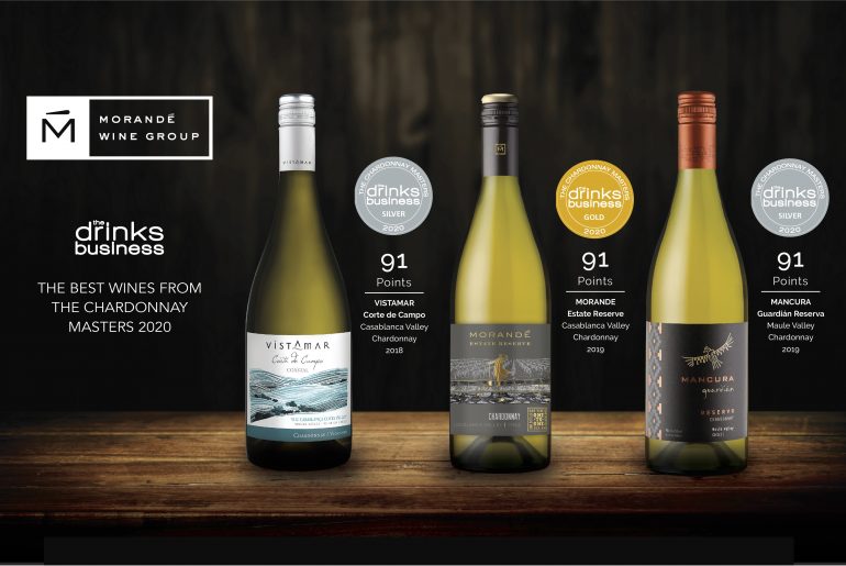 MORANDE WINE GROUP OBTIENE EXCELENTES PUNTAJES EN THE BEST WINES FROM THE CHARDONNAY MASTERS 2020