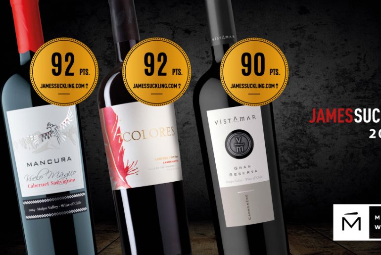 James Suckling destaca con altos puntajes los vinos de las diferentes marcas de Morandé Wine Group