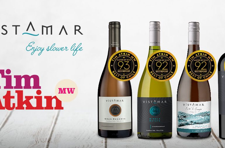 TIM ATKIN STANDS OUT WITH 93 POINTS A VISTAMAR GRAN RESERVA CHARDONNAY 2020